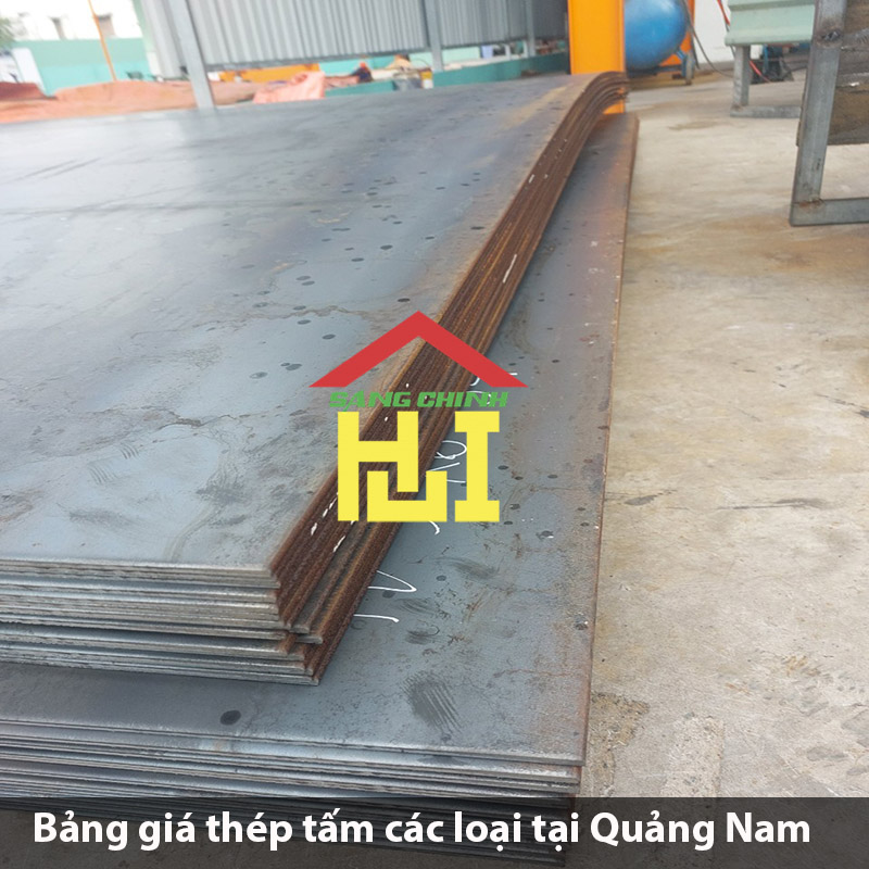 Bảng giá thép tấm các loại tại Quảng Nam