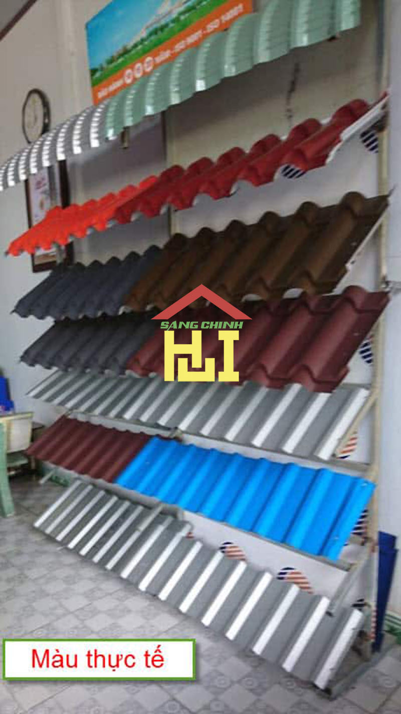 Bảng màu tôn Đông Á