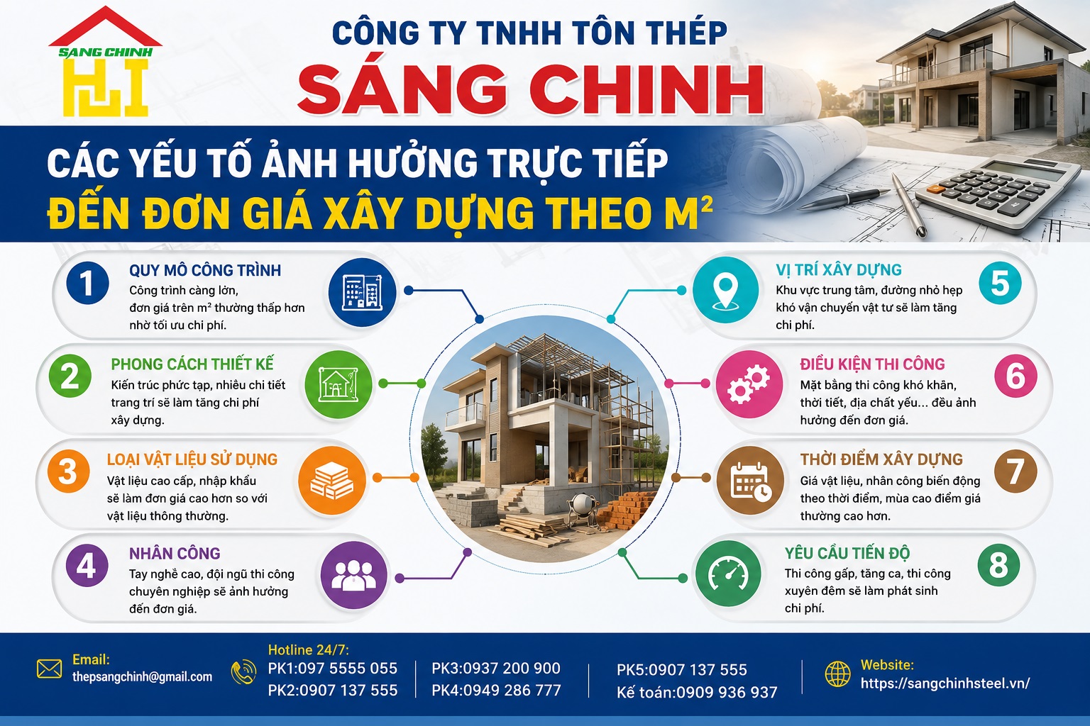 Cách tính đơn giá xây dựng theo m2 chuẩn nhất