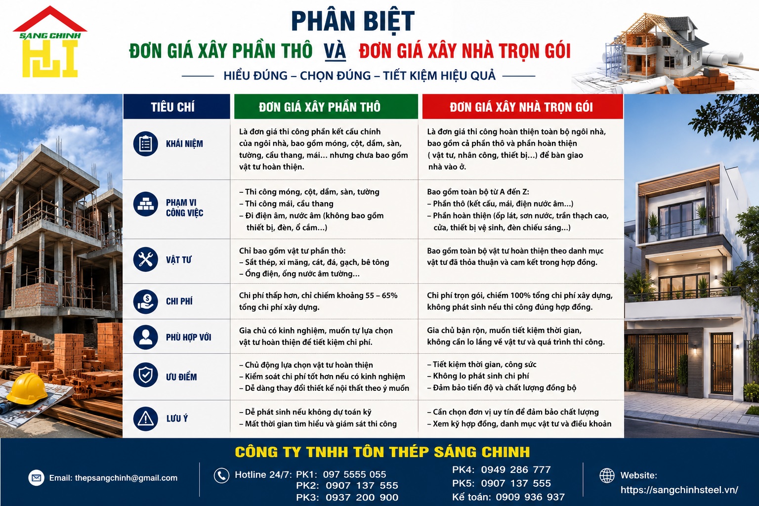 Cách tính đơn giá xây dựng theo m2 chuẩn nhất