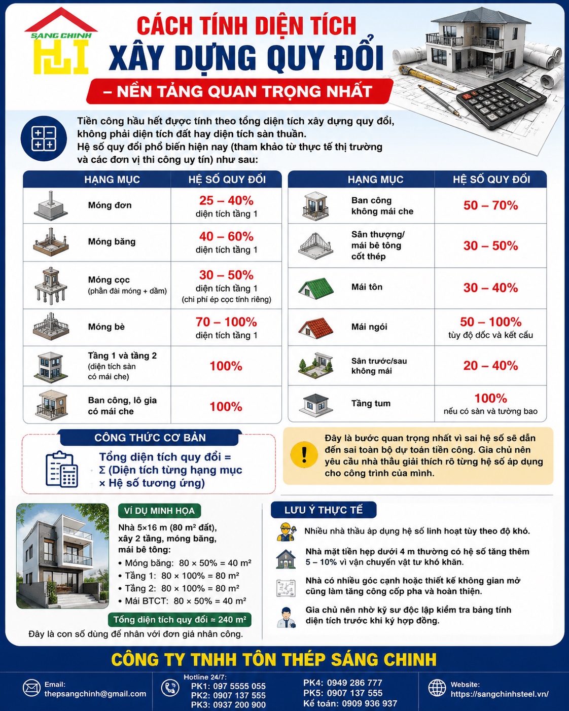 Cách tính tiền công xây nhà 2 tầng chuẩn xác, chi tiết nhất cho gia chủ