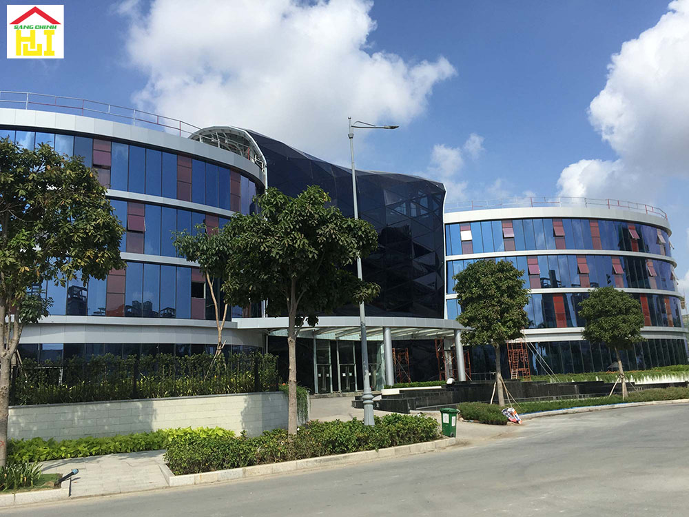 Kết cấu thép của công trình Club House Khu đô thị Sala