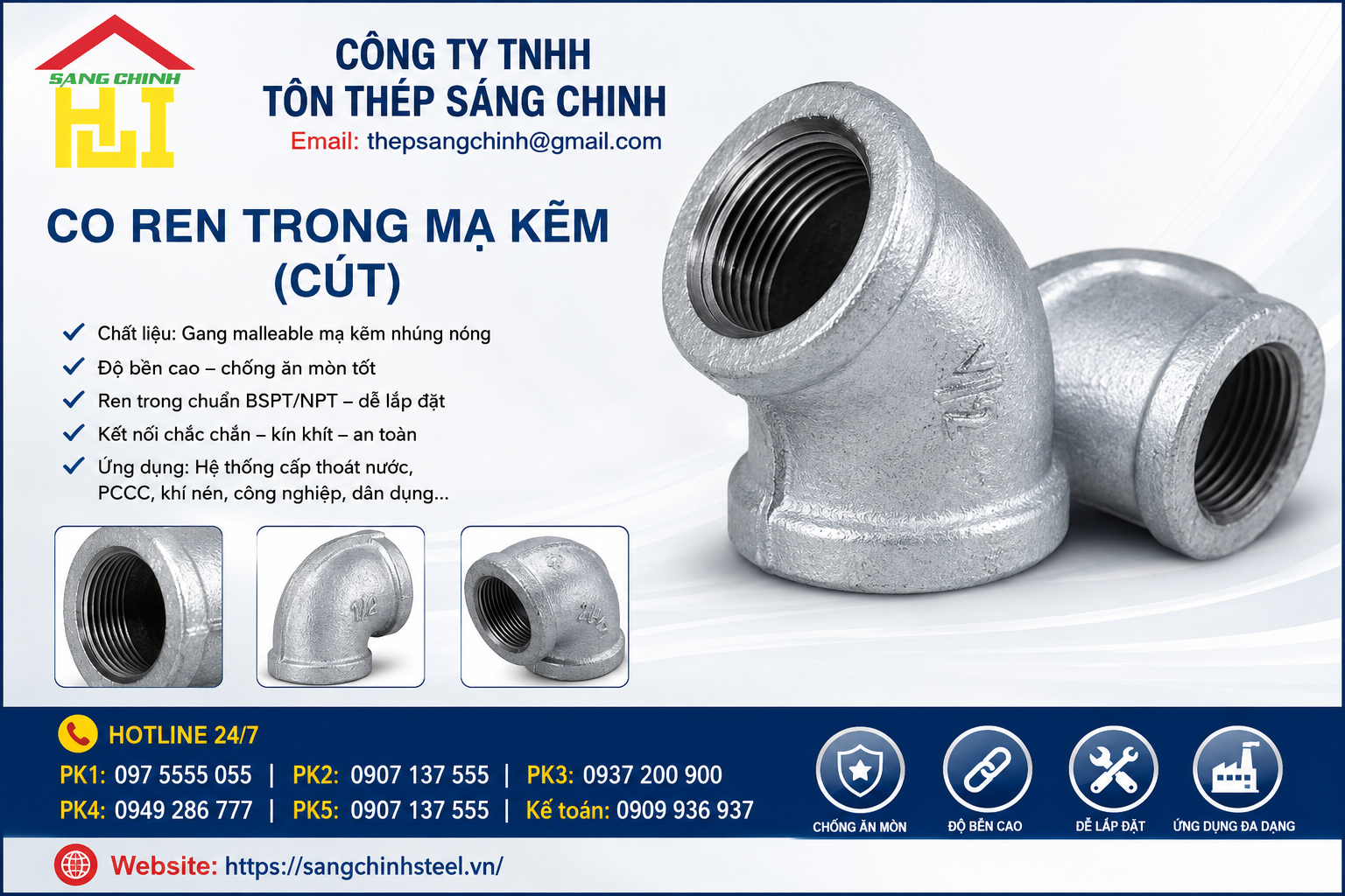 Co Ren Trong Mạ Kẽm (Cút)