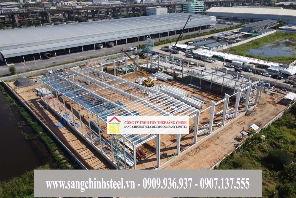 Công trình nhà thép tiền chế