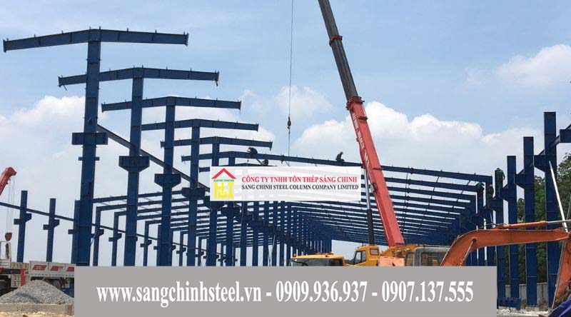 So sánh thi công nhà xưởng bê tông và nhà thép tiền chế