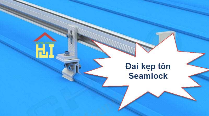 Ứng dụng của đai kẹp tôn Seamlock