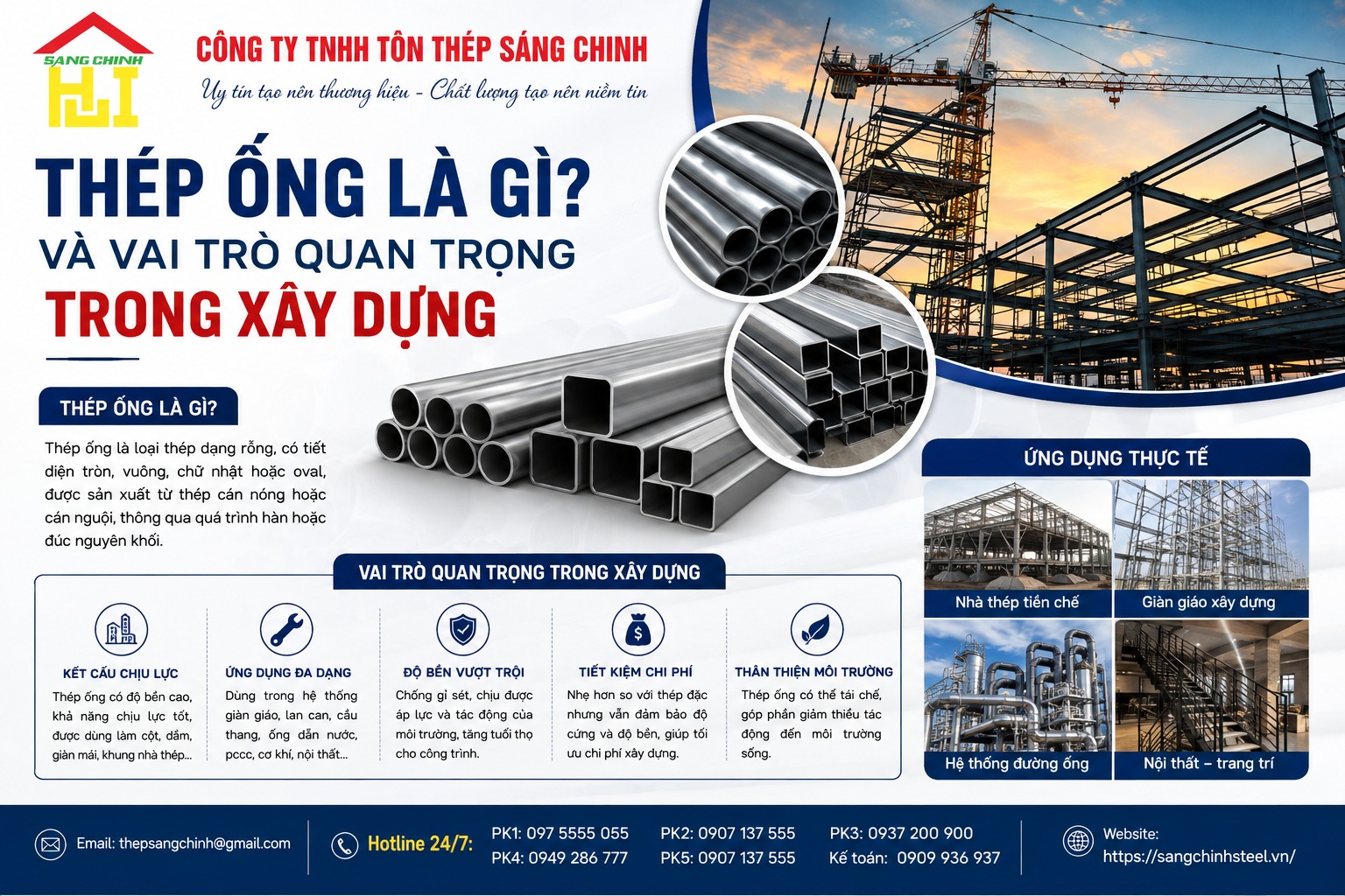 Đại lý thép ống