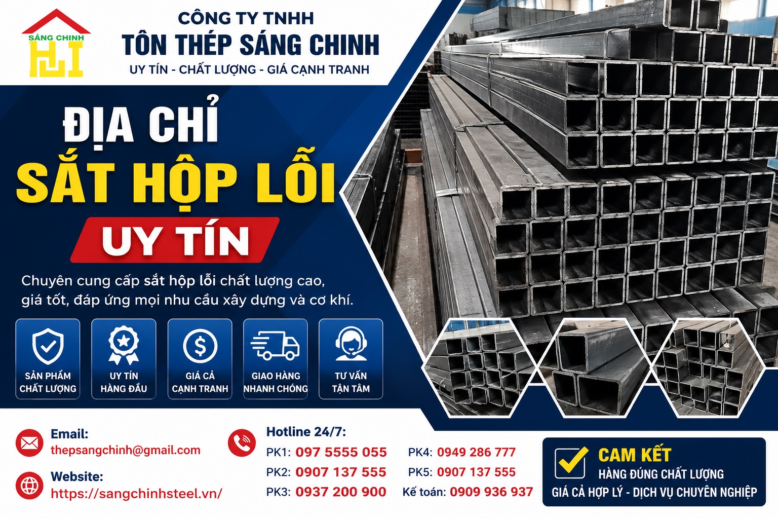 Địa Chỉ Sắt Hộp Lỗi Uy Tín