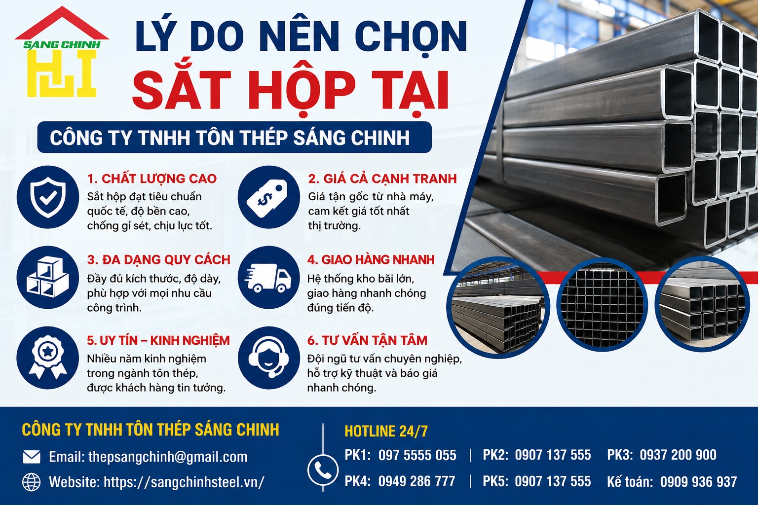 Địa Chỉ Sắt Hộp Lỗi Uy Tín