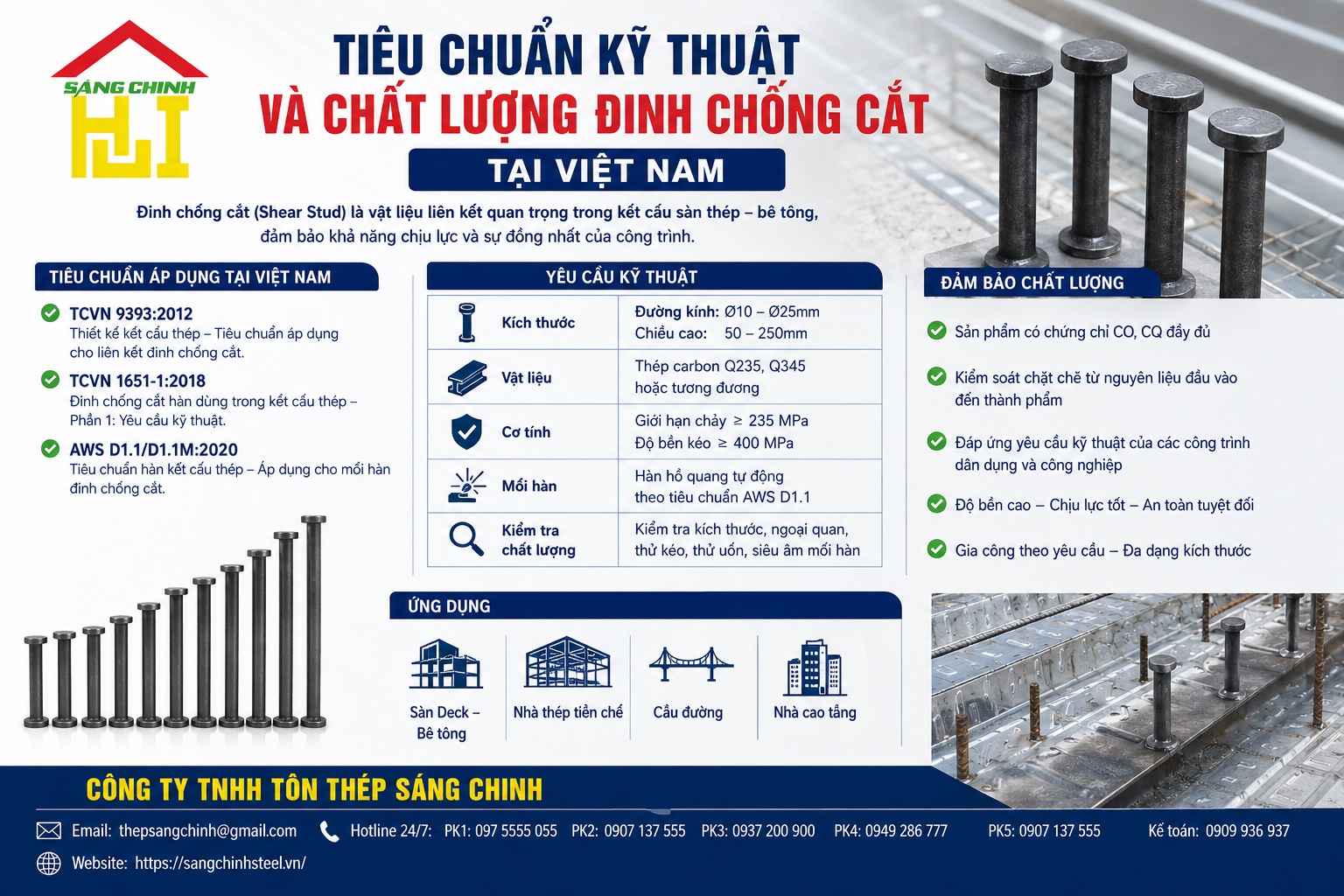 Đinh Chống Cắt Sàn Deck Là Gì?