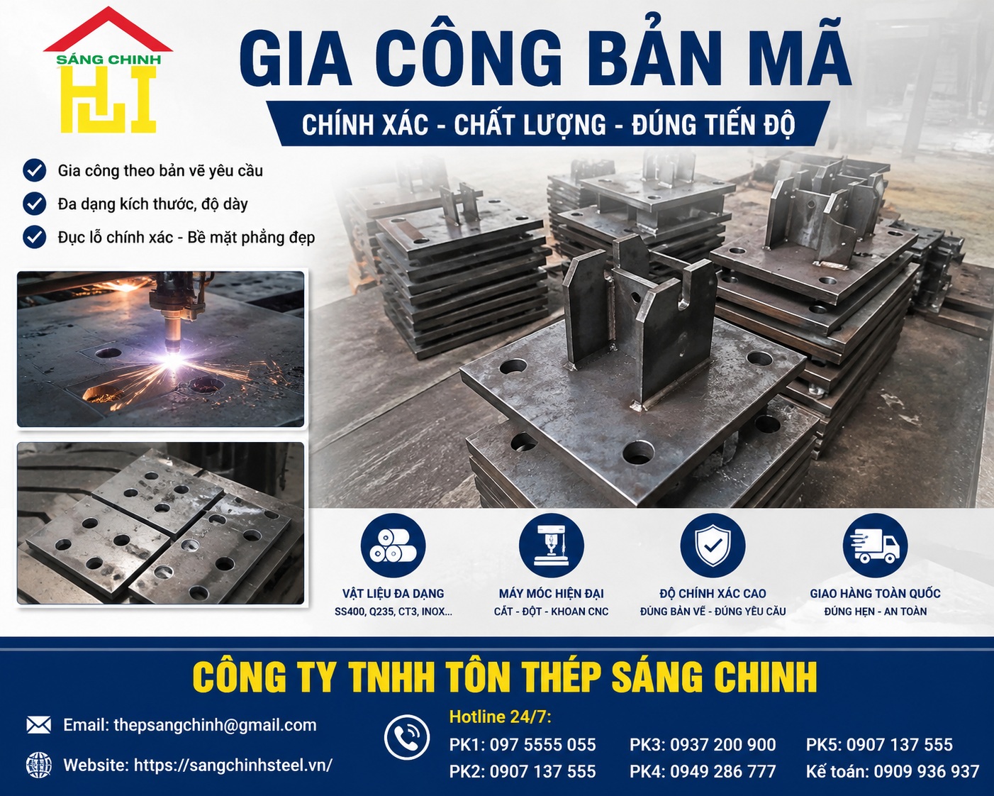 Gia công bản mã