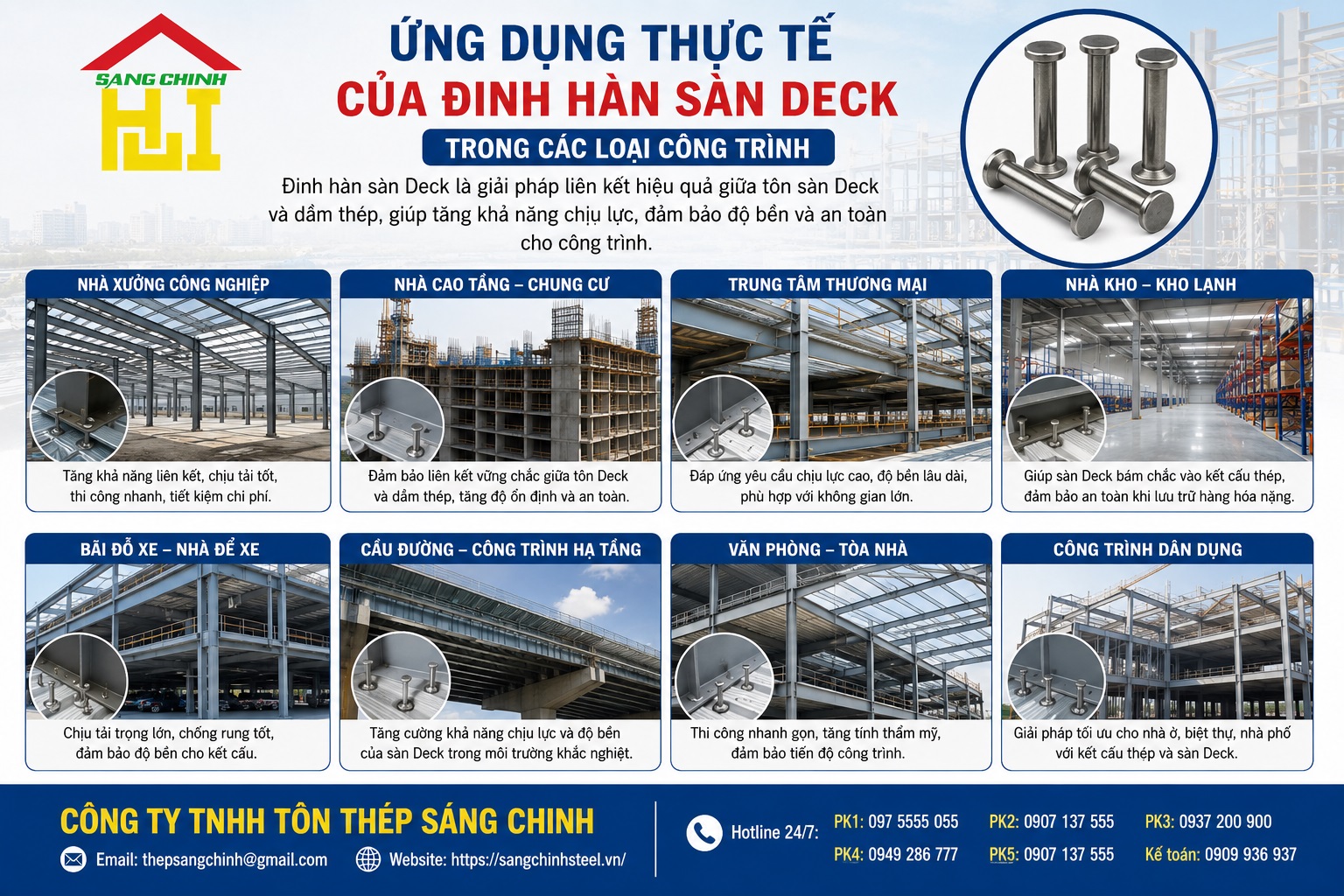 Giá Đinh Hàn Sàn Deck