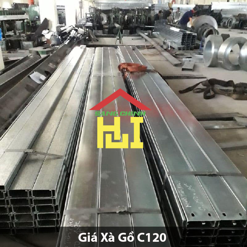 Giá Xà Gồ C120, Chiết Khấu Cao, Giao Hàng Miễn Phí