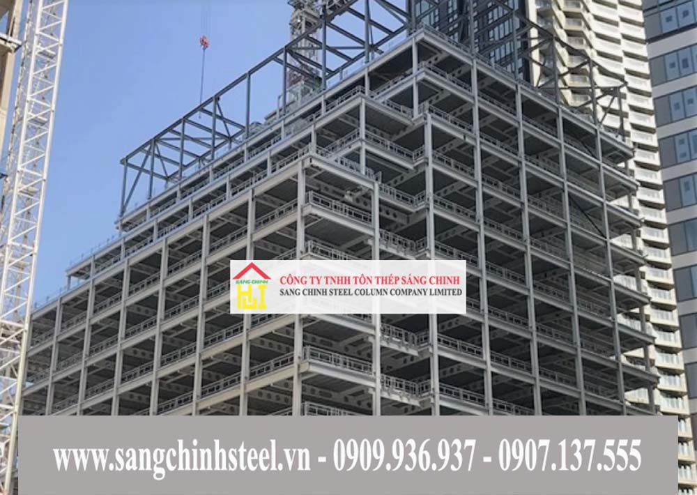 Kết cấu thép công trình nhà thép cao tầng
