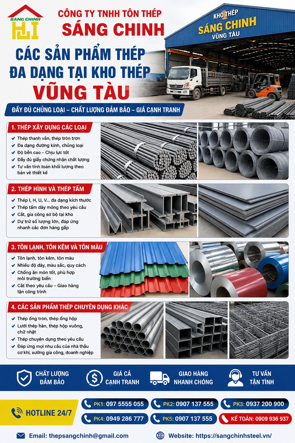 Kho thép Vũng Tàu