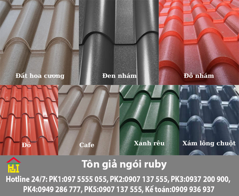 Tôn sóng ngói Ruby