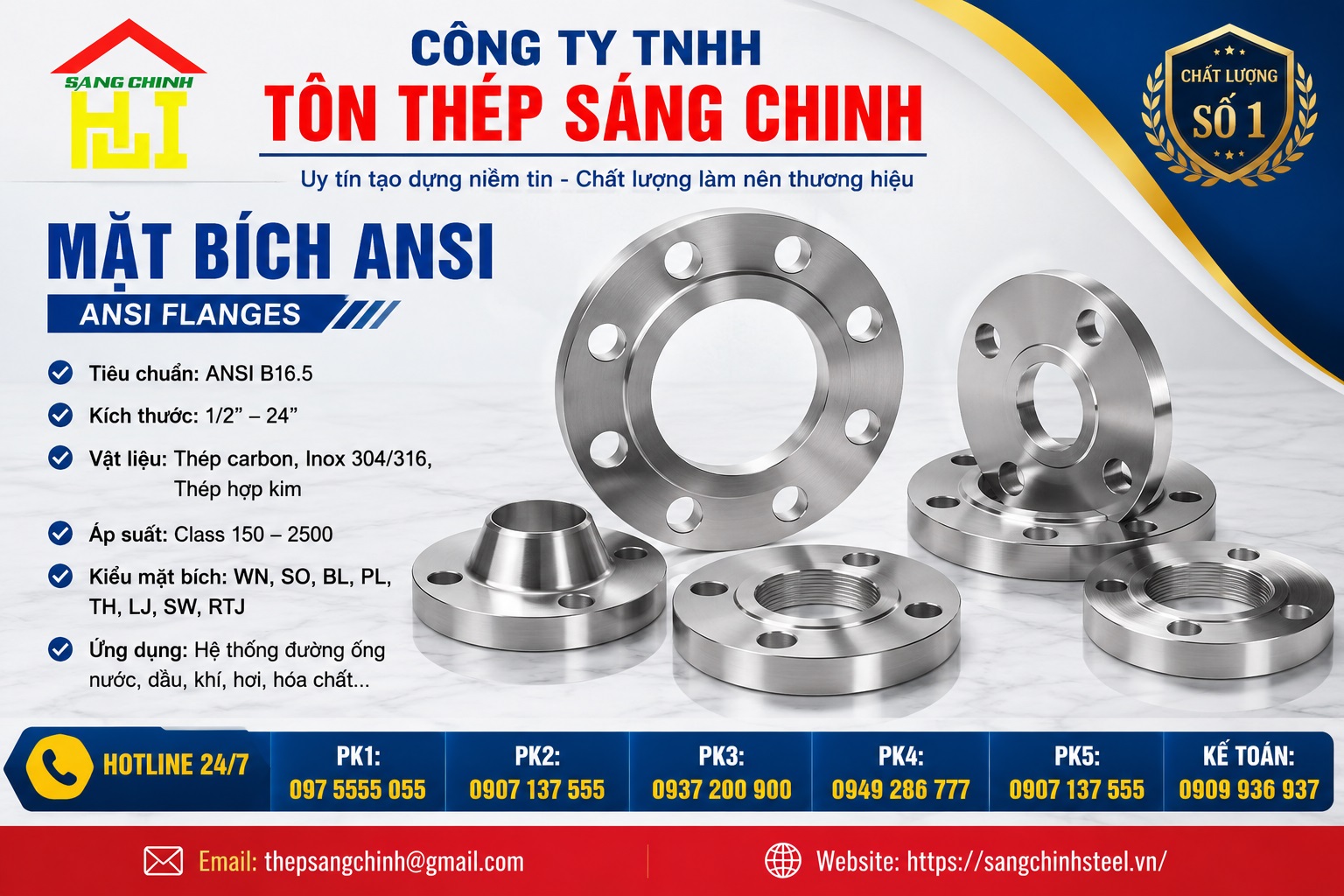 Mặt Bích ANSI