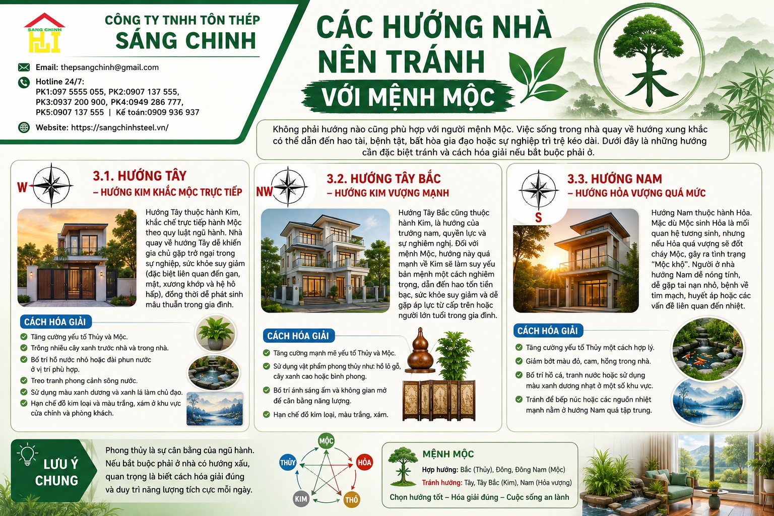 Mệnh Mộc hợp hướng nhà nào đón tài lộc, an cư dài lâu?