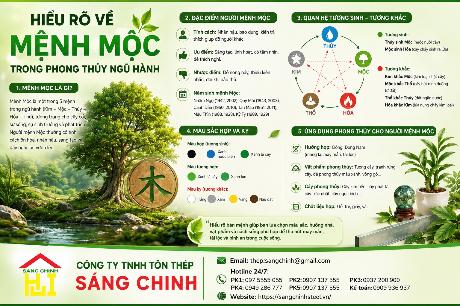 Mệnh Mộc hợp hướng nhà nào đón tài lộc, an cư dài lâu?