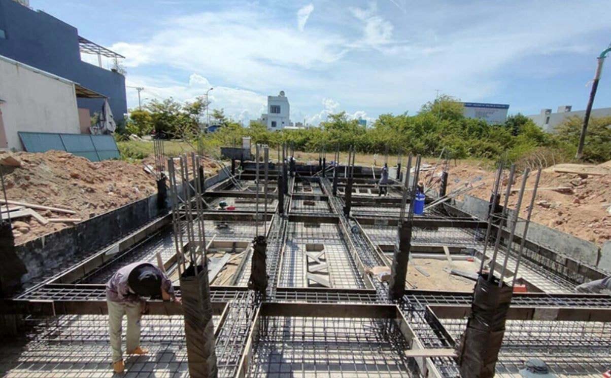 Các yếu tố lưu ý khi chọn loại móng băng cho nhà 2 tầng