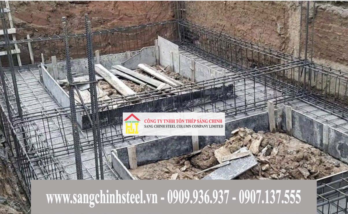 Lựa chọn vật liệu xây dựng móng băng