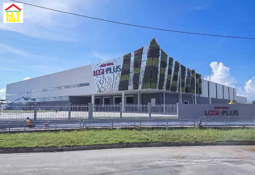 Một góc nhà kho AEON Mall Campuchia