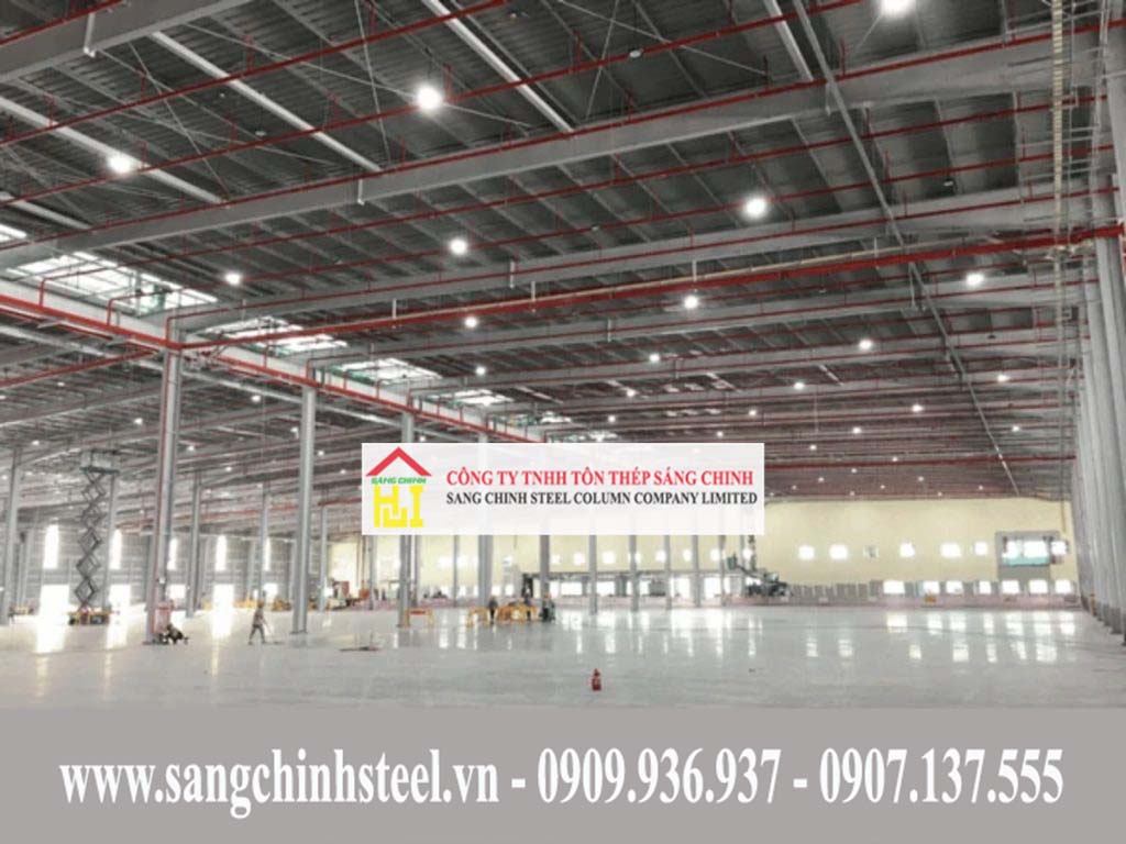 Quy mô thiết kế nhà thép tiền chế