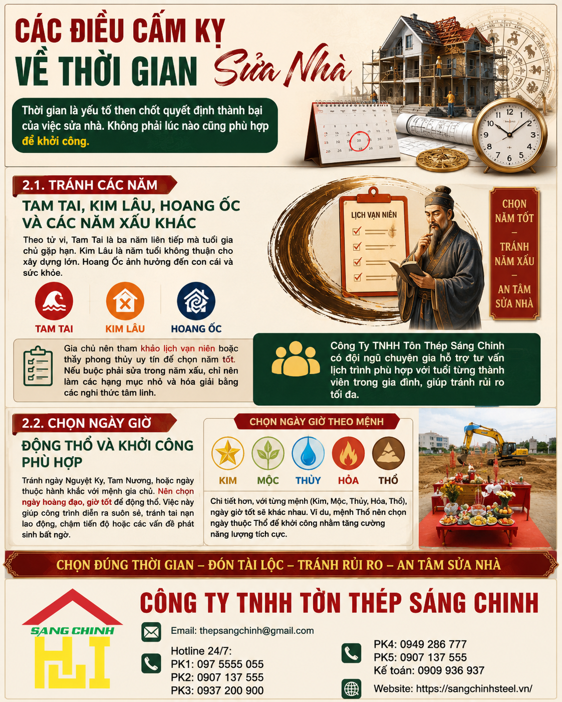 Những điều cấm kỵ khi sửa nhà cần biết để đánh tránh xui xẻo