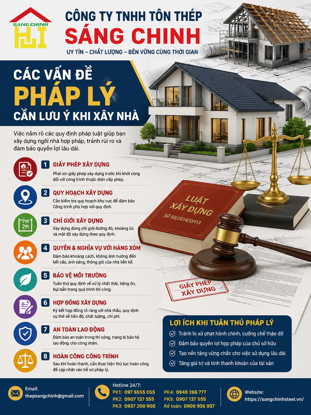 Những điều lưu ý khi xây nhà