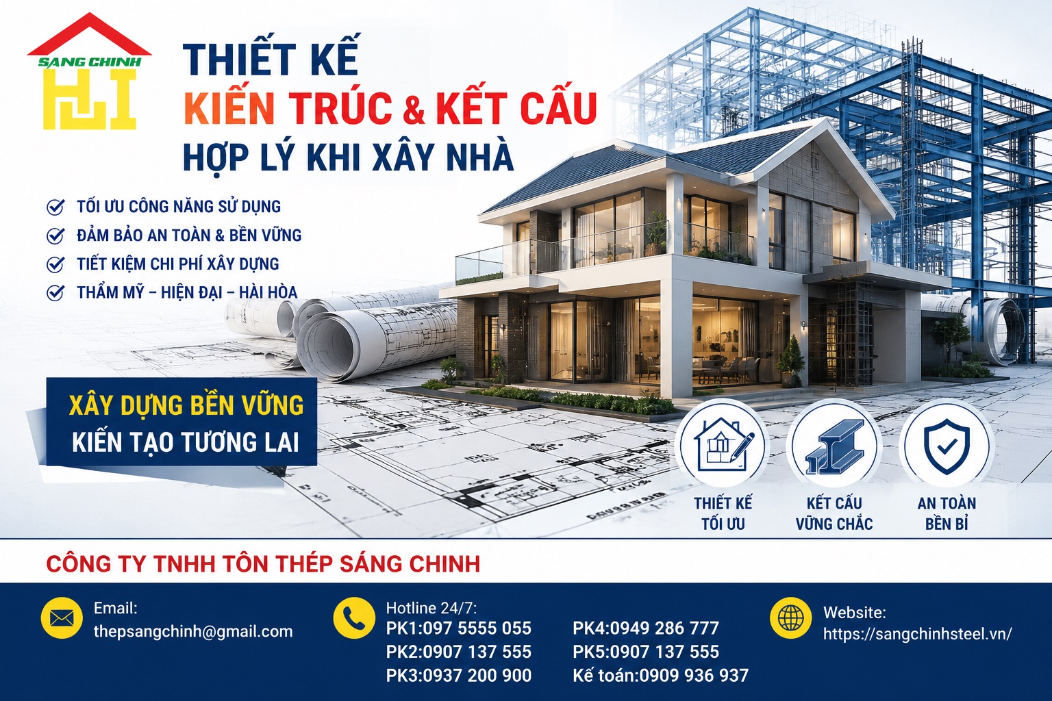 Những điều lưu ý khi xây nhà