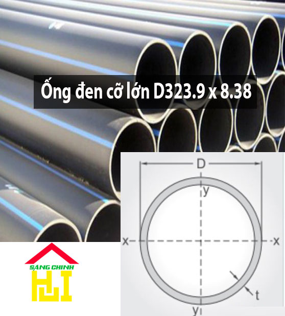 Ống đen cỡ lớn D323.9 x 8.38