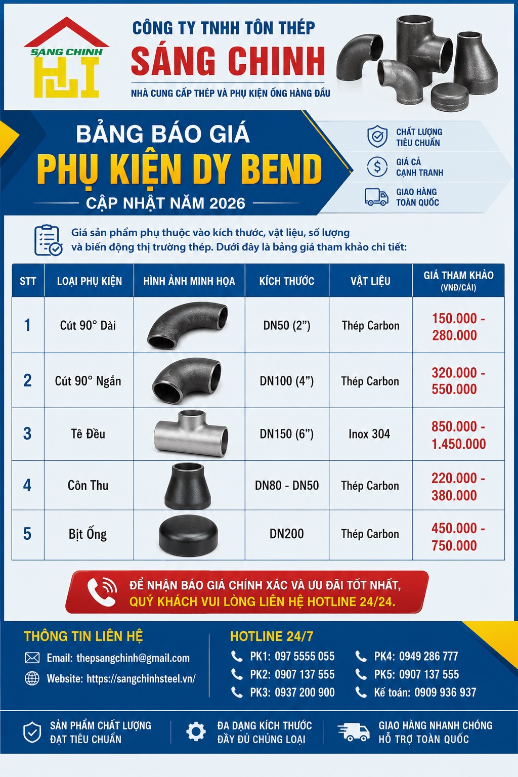 Phụ kiện Dy bend