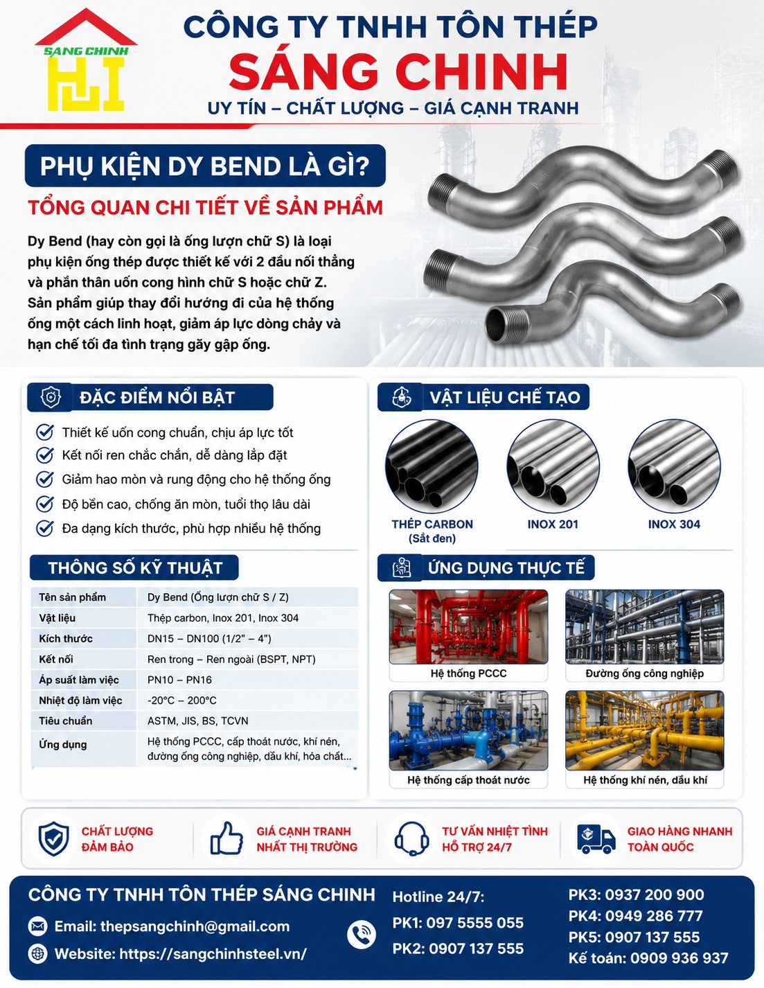 Phụ kiện Dy bend