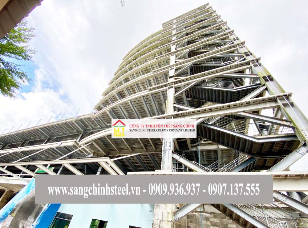 Kết cấu thép bệnh viện Pathein - Myanmar