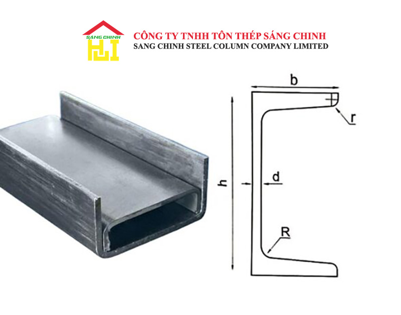 Bảng tra thép hình U