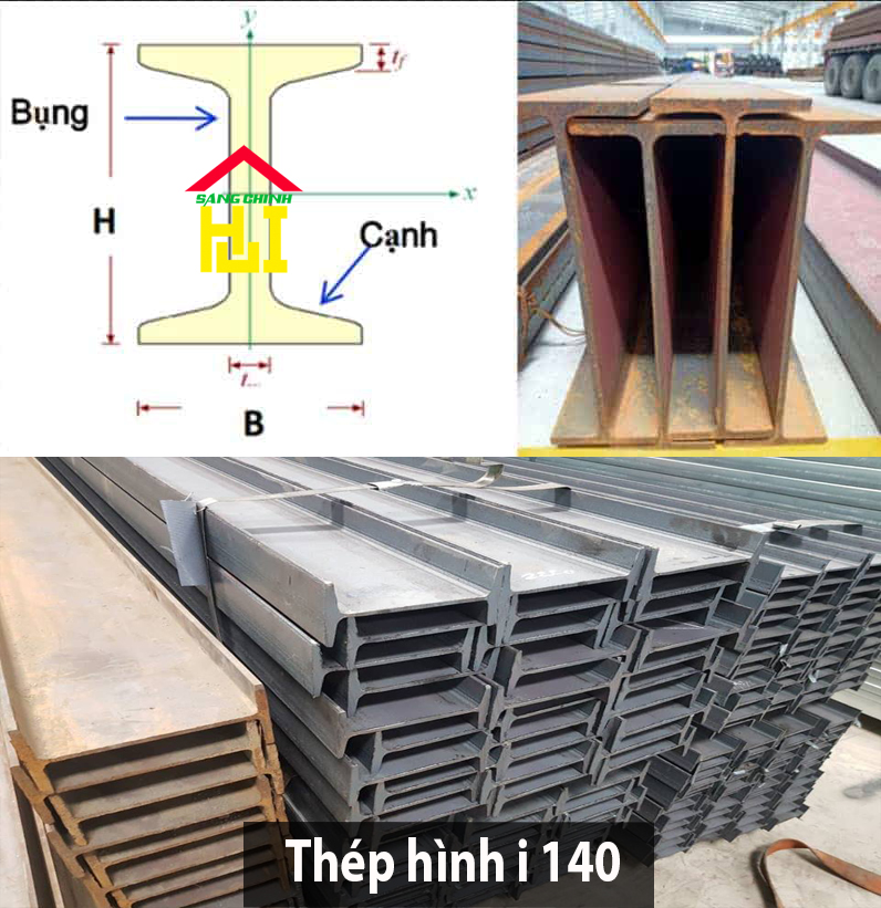 THÉP HÌNH I 140 – SÁNG CHINH STEEL