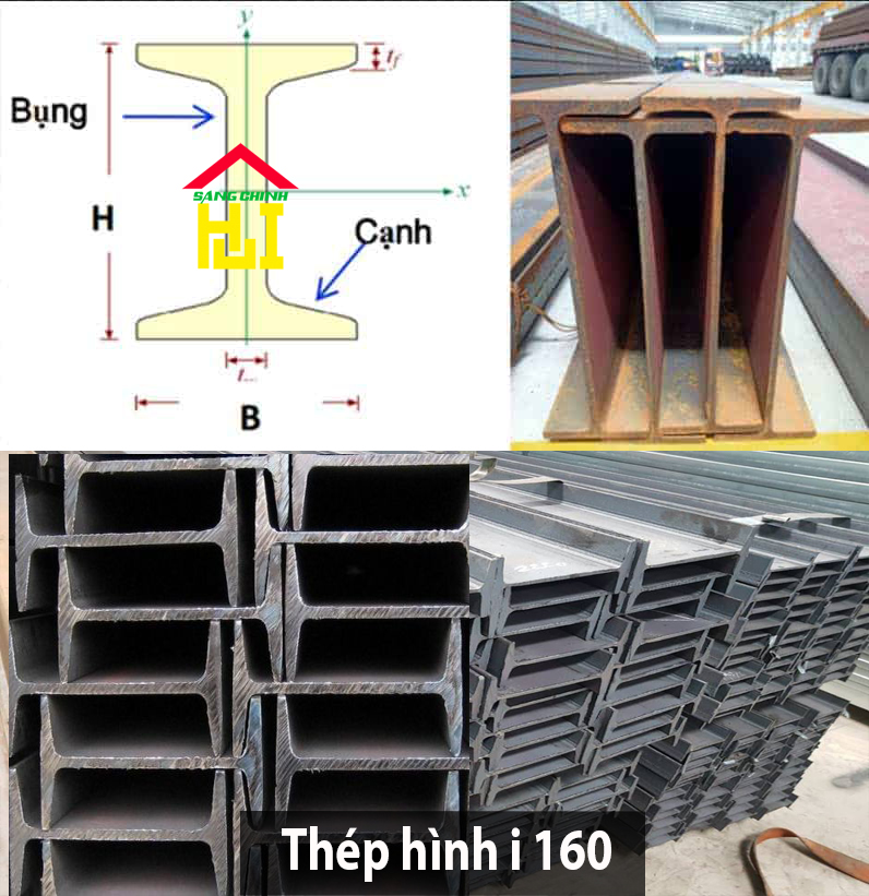 THÉP HÌNH I 160 – SÁNG CHINH STEEL