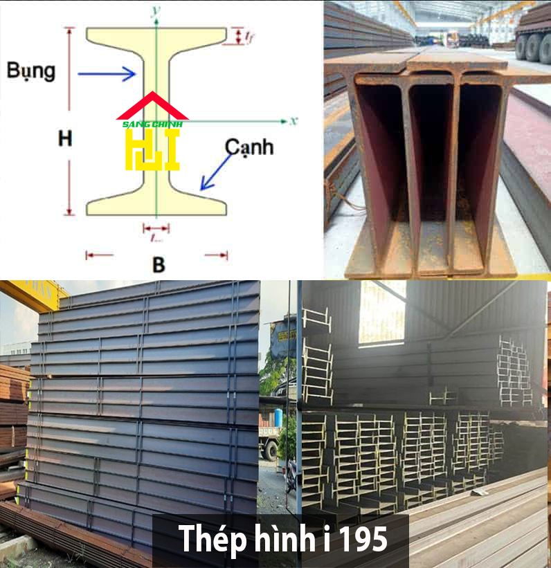 Thép hình i 195