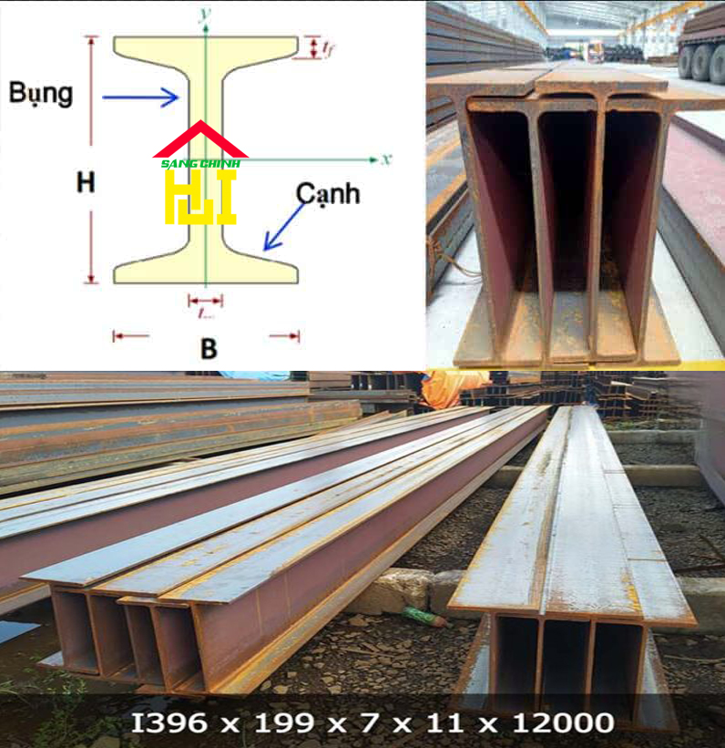 Thép hình i 396