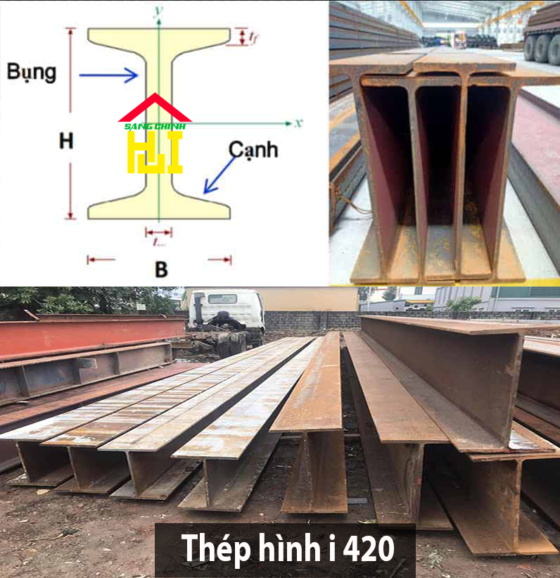 thép hình I 420