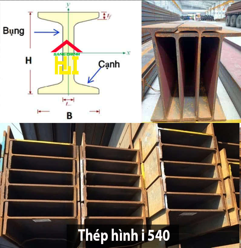 Thép Hình I 540