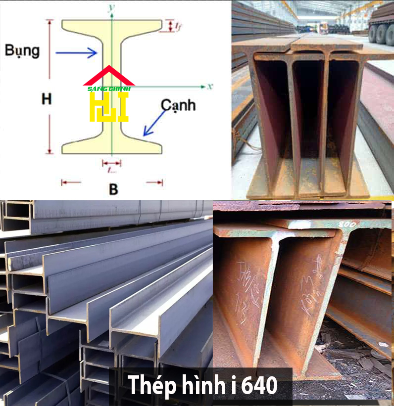 Thép hình i 640