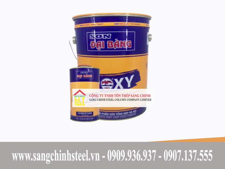 Sơn cho sắt thép Đại Bàng chất lượng tốt