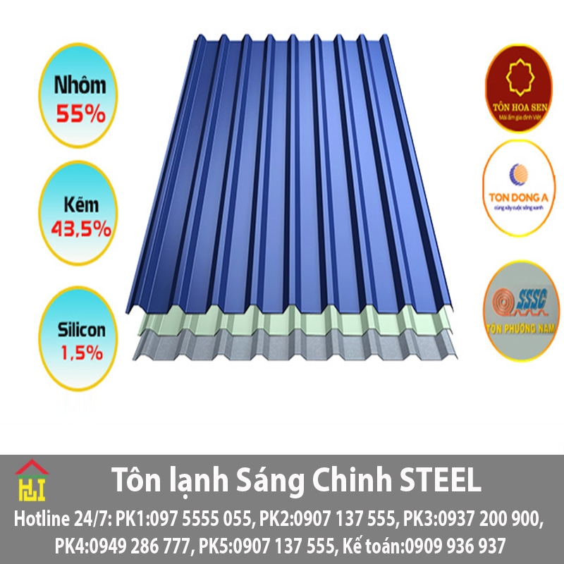 Bảng Báo Giá Tôn Lạnh