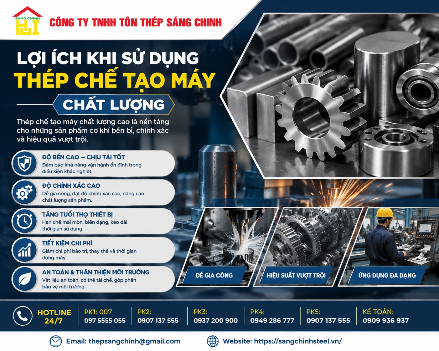 Thép chế tạo máy