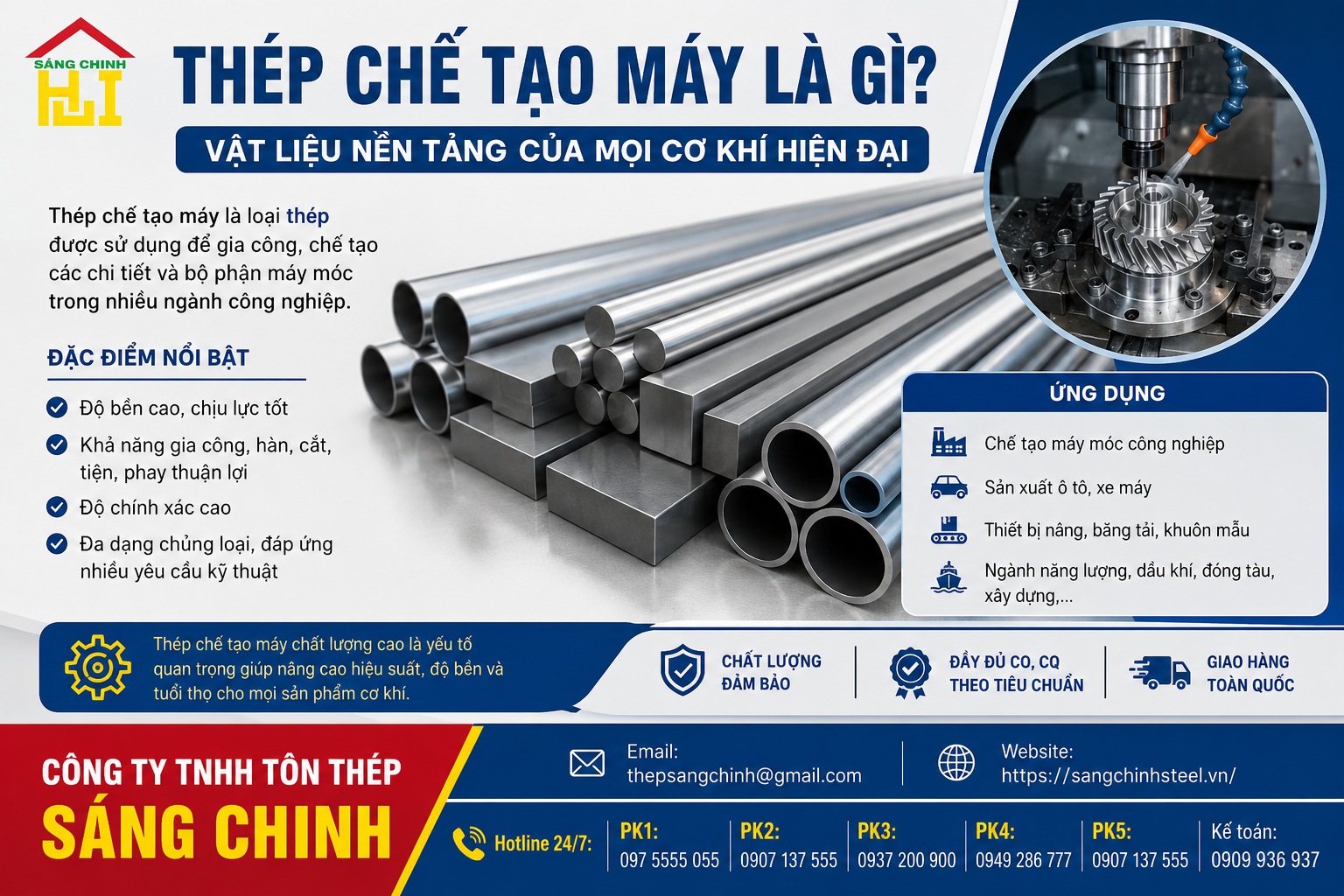 Thép chế tạo máy