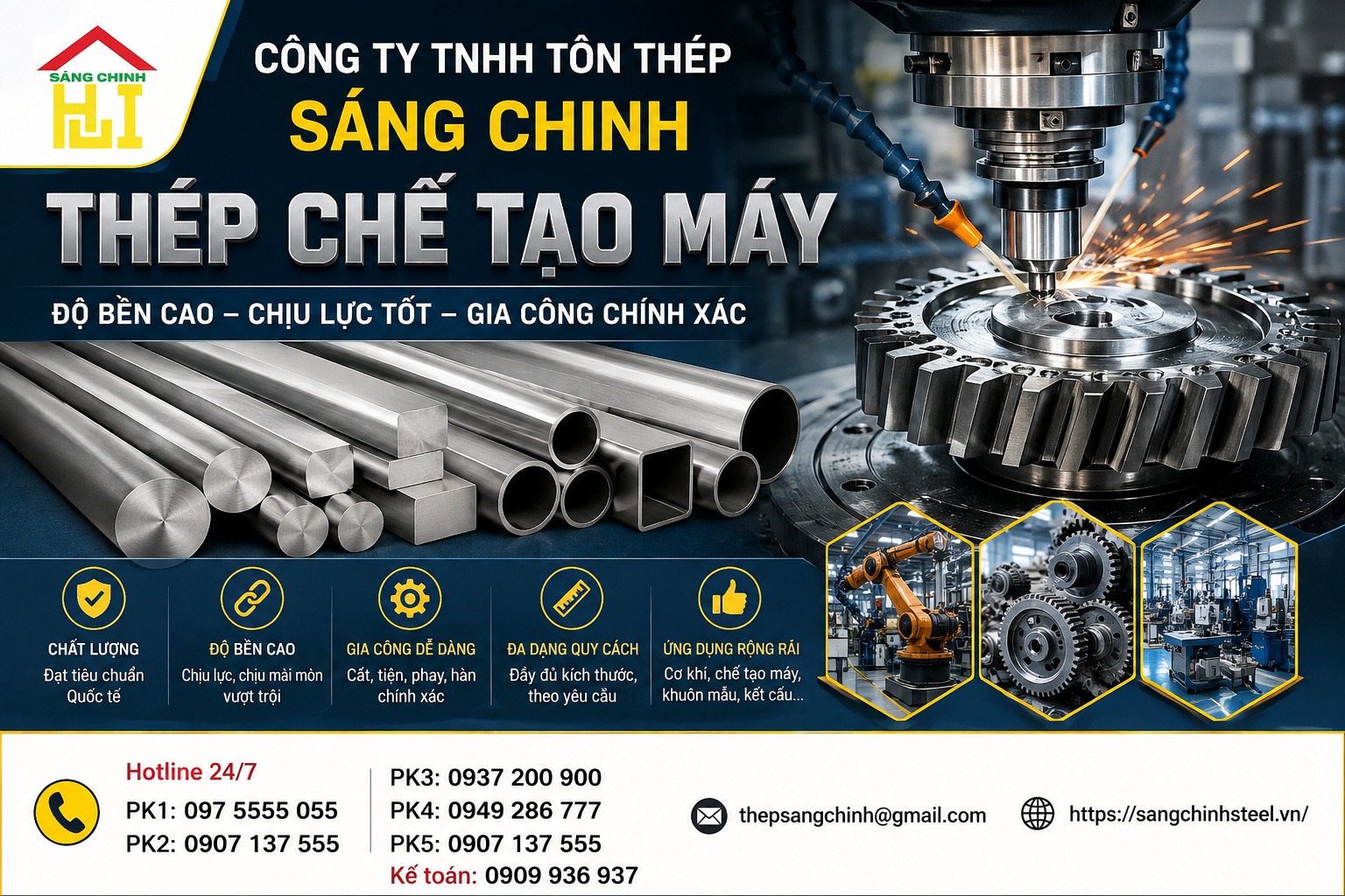 Thép chế tạo máy