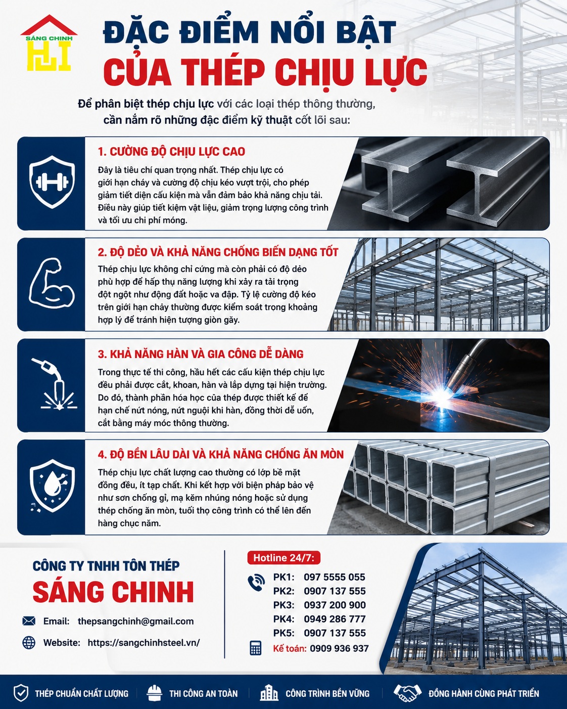 Thép chịu lực là gì?