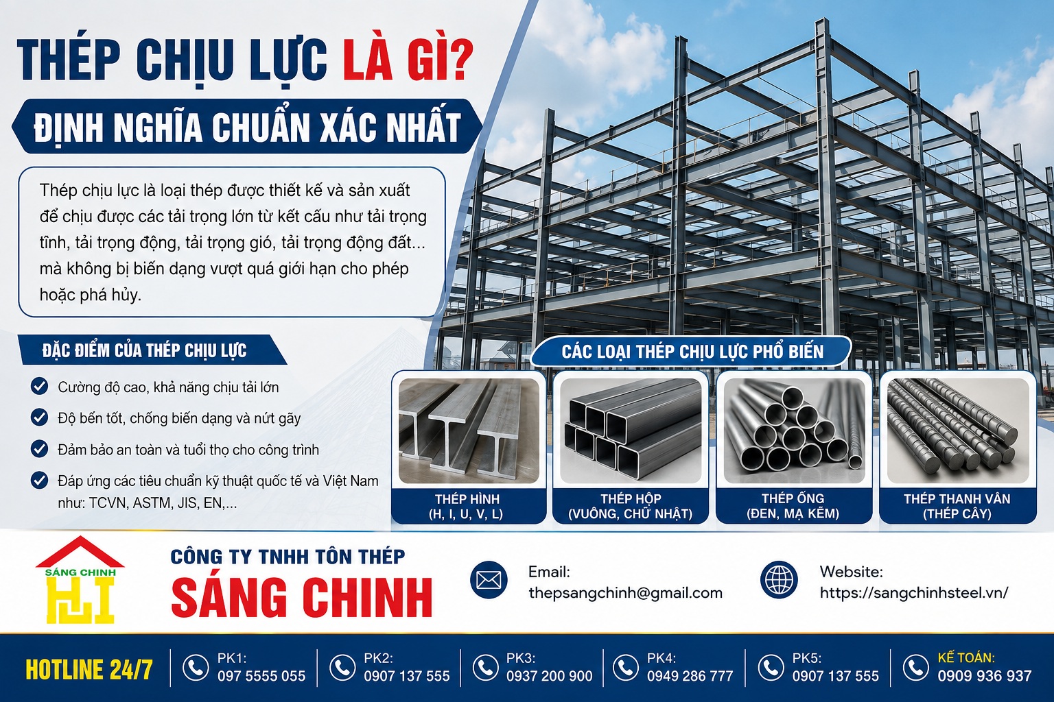 Thép chịu lực là gì?