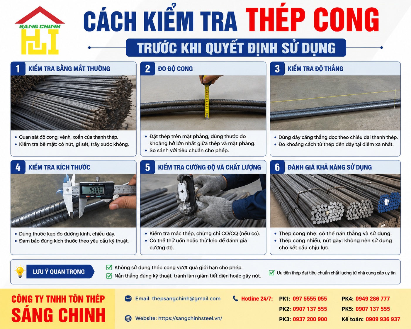Thép cong có dùng được không